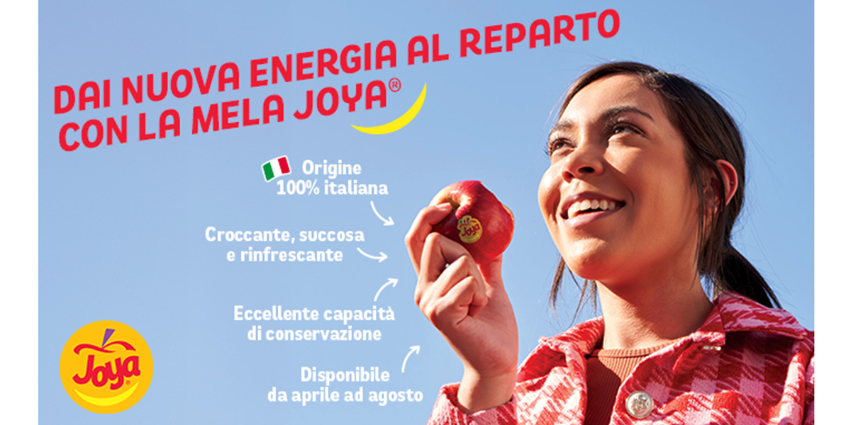 La mela Joya® conquista lo scaffale con la sua croccantezza